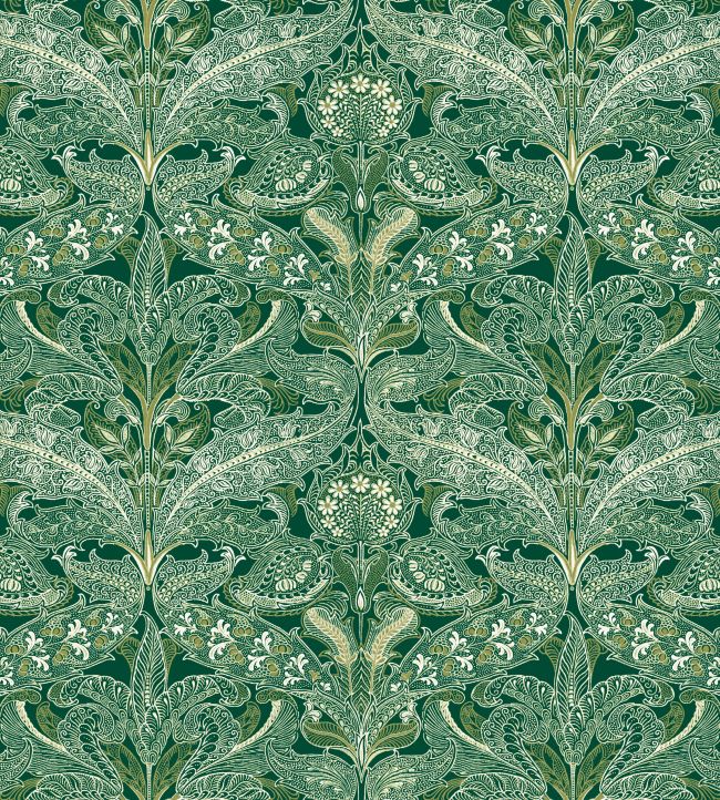 V&A Lacewing Fabric by Arley House Forest