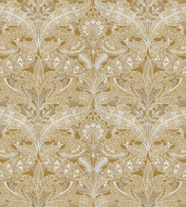 V&A Lacewing Fabric by Arley House Gold