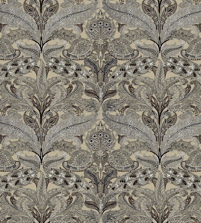 V&A Lacewing Fabric by Arley House Taupe