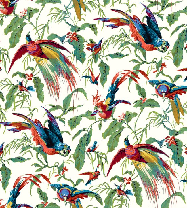 V&A Manaus Fabric by Arley House Chintz
