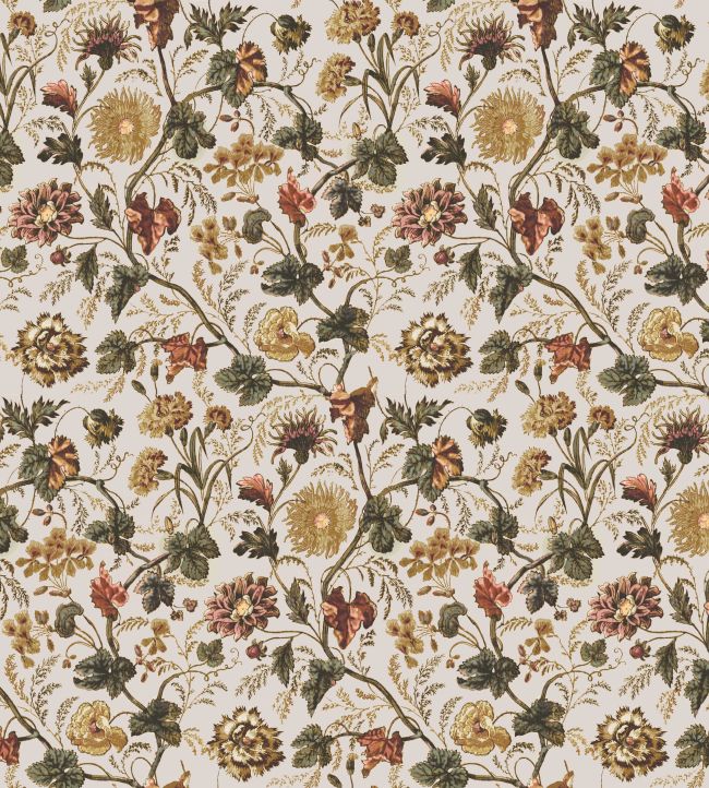 V&A Meadow Fabric by Arley House Sand