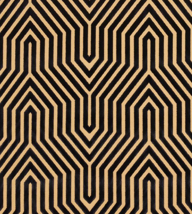 Vanderbilt Velvet Fabric by Schumacher Tortoise