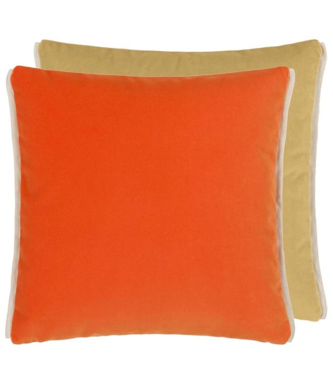Varese Cushion 43 x 43cm by Designers Guild Zinnia & Straw