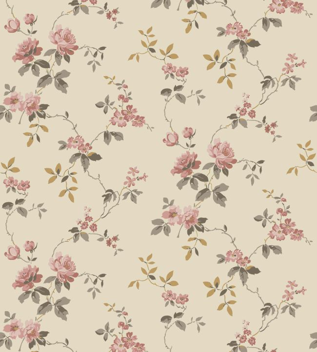 Varmdo Wallpaper by Borastapeter Beige