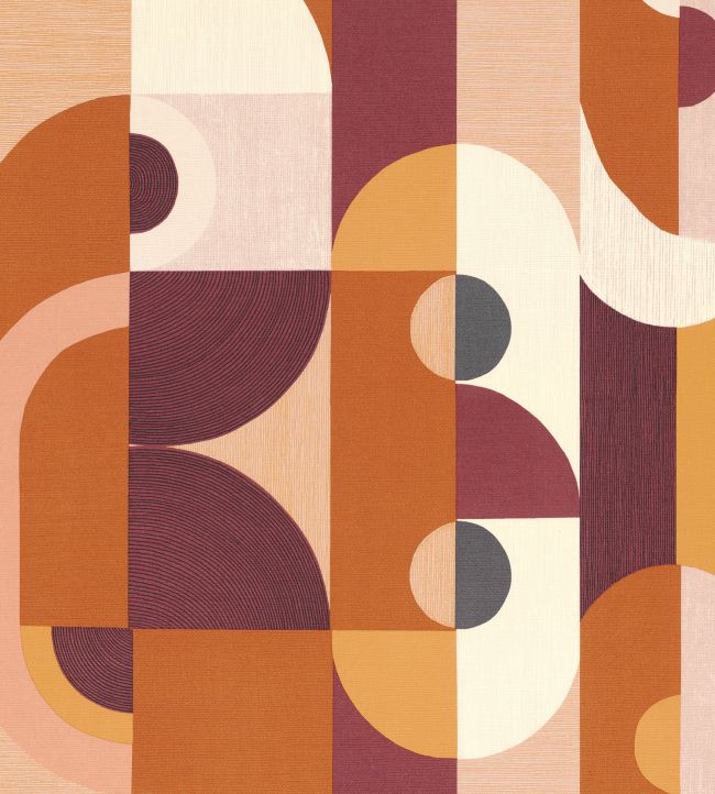 Vassily Wallpaper by Casamance Rose