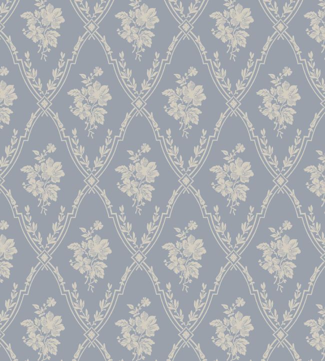 Vastigarn Wallpaper by Borastapeter Blue