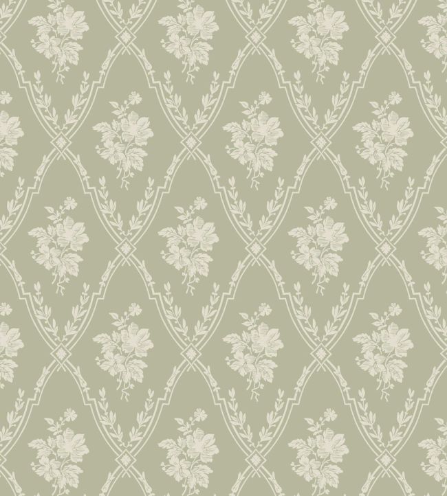 Vastigarn Wallpaper by Borastapeter Green