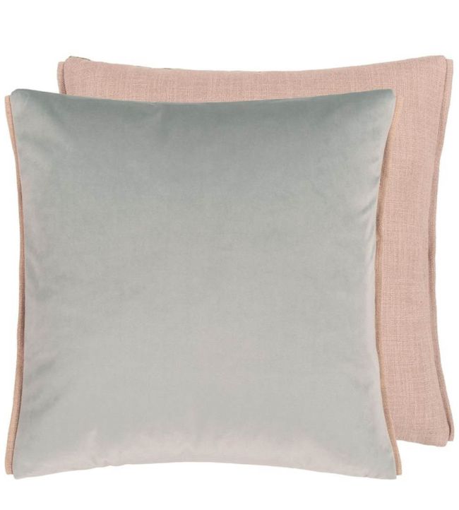 Velluto Cushion 50 x 50cm by Designers Guild Duck Egg
