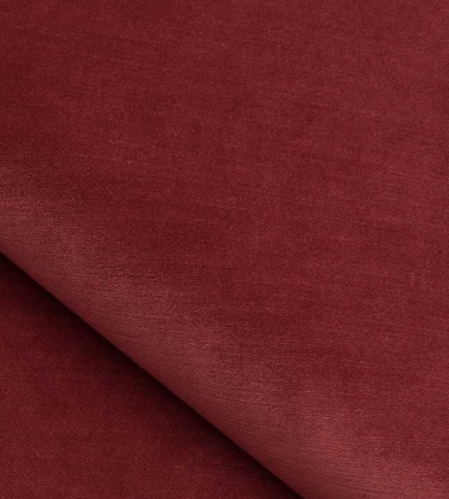 Velours Calder No.2 Fabric by Nobilis Cherry