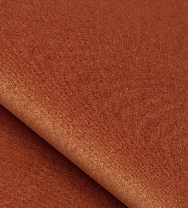 Velours Elio Fabric by Nobilis Burnt Orange