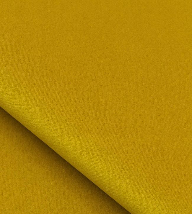 Velours Elio Fabric by Nobilis Mustard