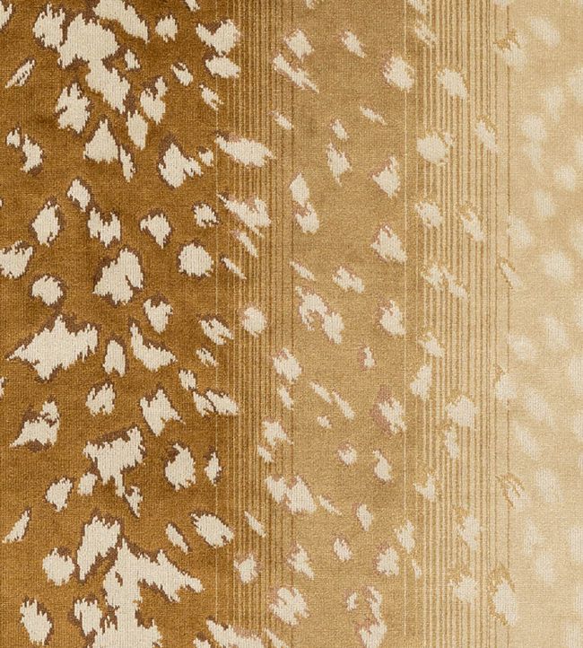 Velours Faon Fabric by Nobilis Blond