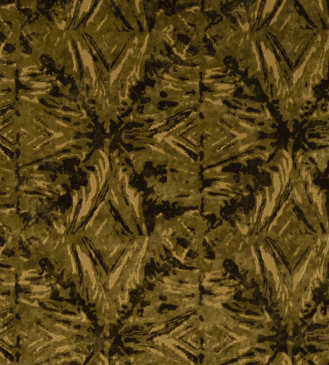 Velours Orme Fabric by Nobilis Vert Kaki