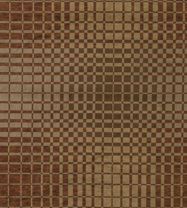 Velours Vasa Fabric by Nobilis Terre De Sienne