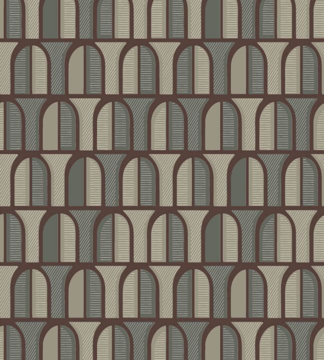 Venice Wallpaper by Borastapeter Light Olive