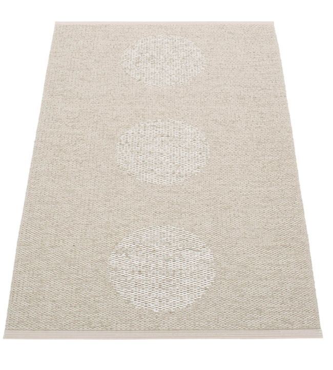 Pappelina Vera 2.0 rug Linen/Stone Metallic V29F712 Linen/Stone Metallic