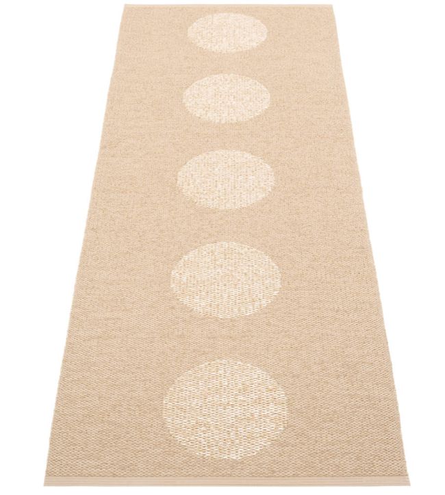 Pappelina Vera 2.0 Runner rug Beige/Beige Metallic V26E720 Beige/Beige Metallic