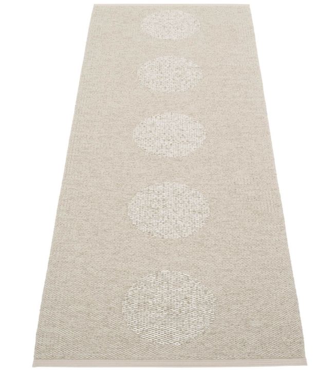 Pappelina Vera 2.0 Runner rug Linen/Stone Metallic V29F720 Linen/Stone Metallic