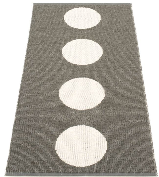 Pappelina Vera rug Charcoal/Vanilla VE9A715 Charcoal/Vanilla