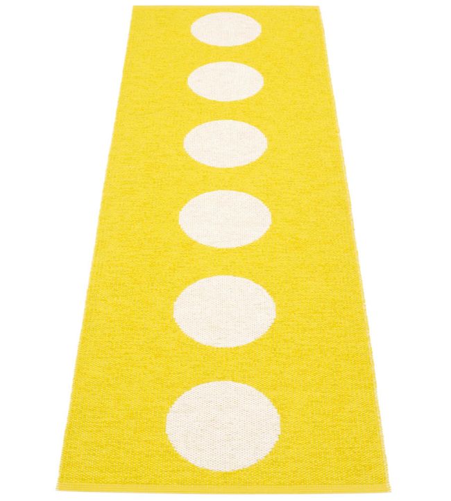 Pappelina Vera Runner rug Lemon/Vanilla VE5A722 Lemon/Vanilla