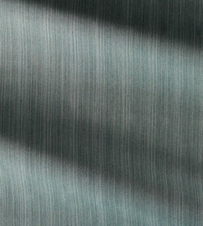 Veranda Strie Fabric by Zoffany Teal