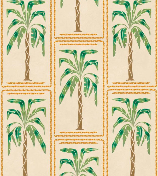 Veraneo Wallpaper by Coordonne Kumquat