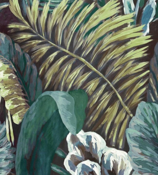 Verdure Wallpaper by Arte Blue Mint