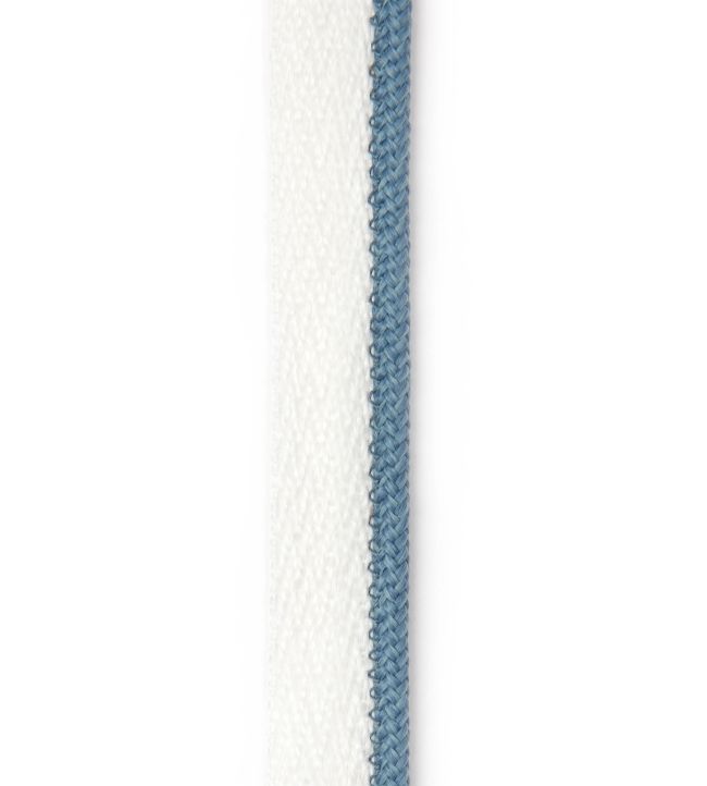 Vertelli Piping Performance Trim by Christopher Farr Cloth Blue