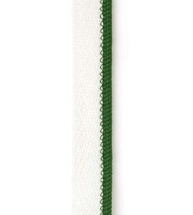 Vertelli Piping Performance Trim by Christopher Farr Cloth Verde