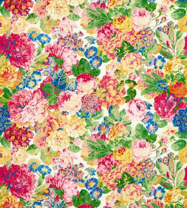 Very Rose And Peony Wallpaper by Sanderson Multi