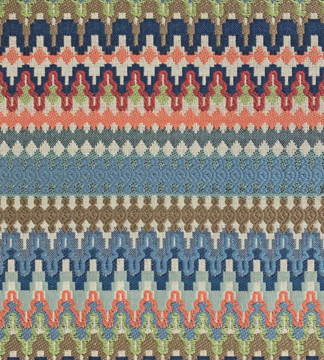 Vibe Outdoor Fabric by Ian Sanderson Byzantine
