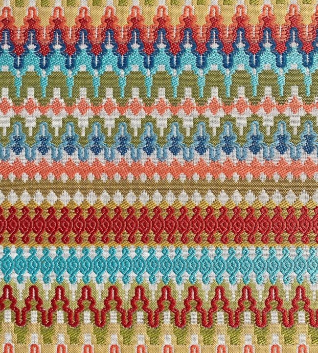 Vibe Outdoor Fabric by Ian Sanderson Circus