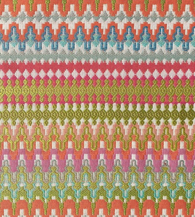 Vibe Outdoor Fabric by Ian Sanderson Neon