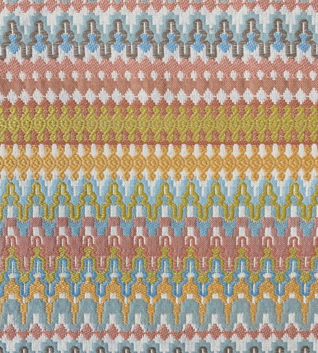 Vibe Outdoor Fabric by Ian Sanderson Sherbet