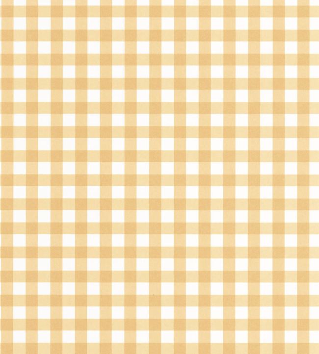 Vichy Wallpaper by Casadeco Camel