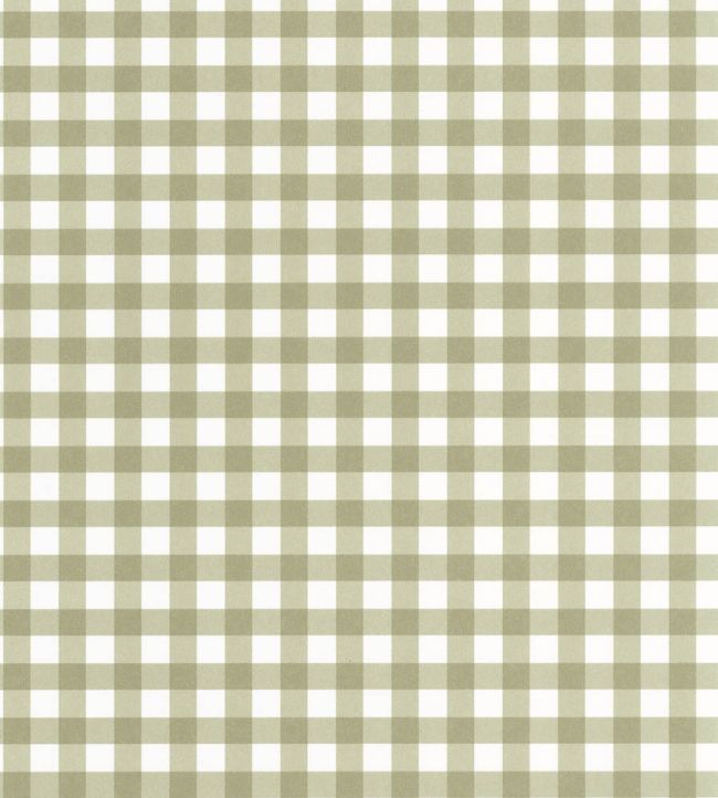 Vichy Wallpaper by Casadeco Kaki