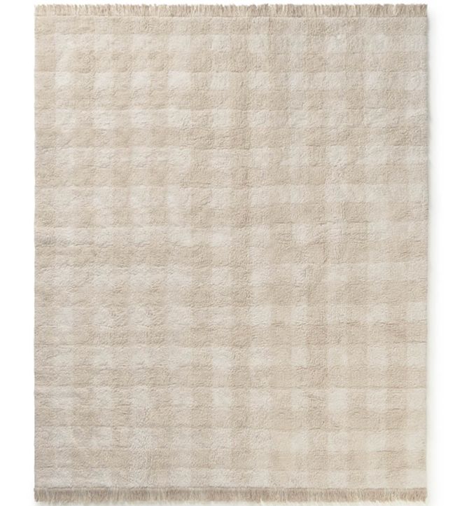 Lorena Canals Vichy rug Ivory C-VICHY-IVO-XS Ivory