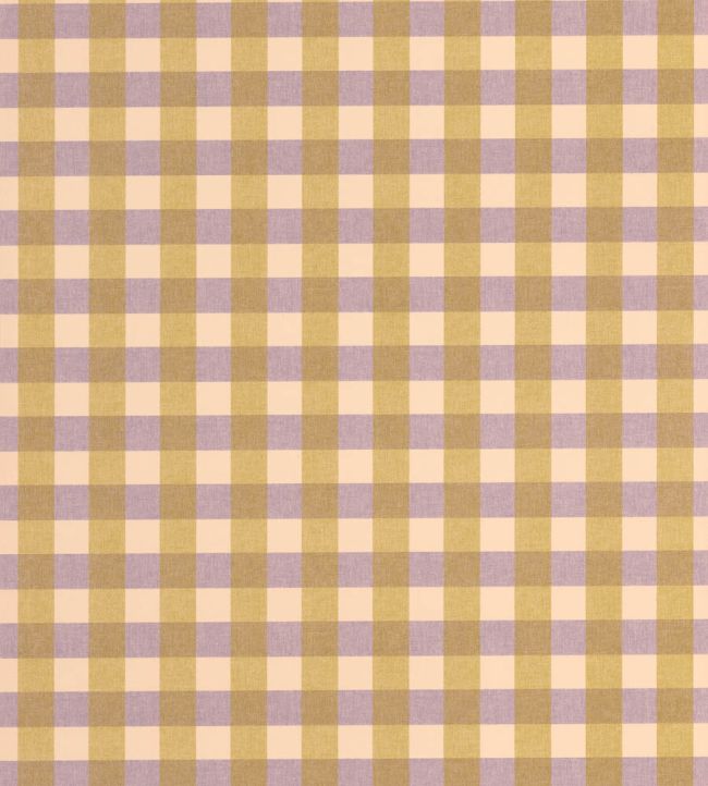 Victoria Wallpaper by Caselio Mauve moutarde