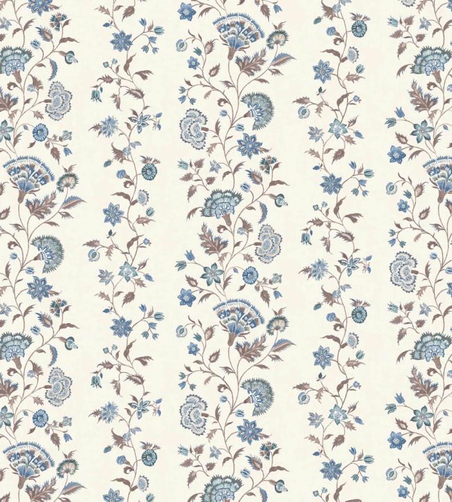 Victoria Fabric by Lewis & Wood Blue Almond