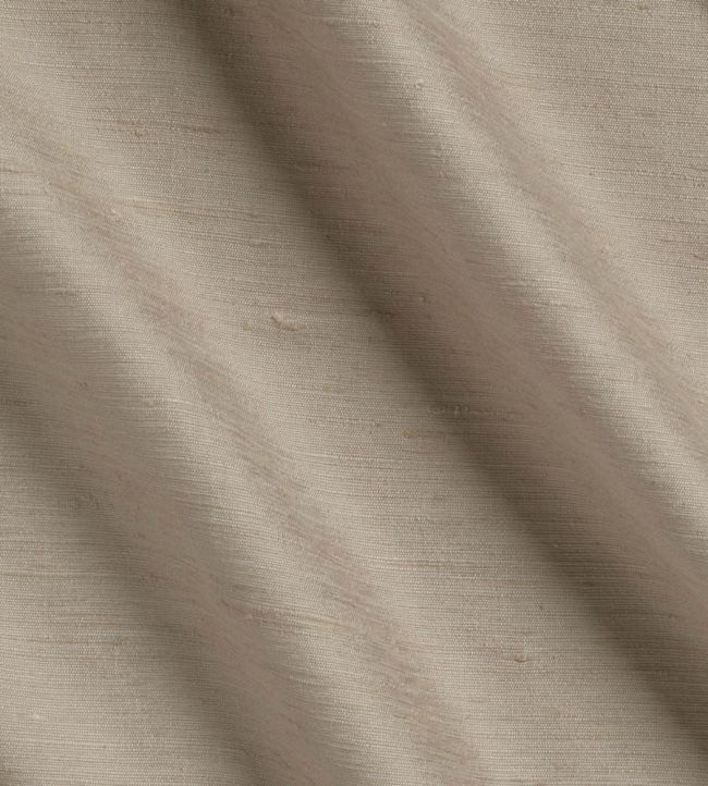 Vienne Silk Fabric by James Hare Latte