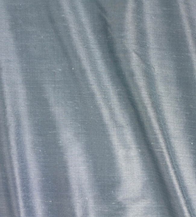 Vienne Silk Fabric by James Hare Swedish Blue