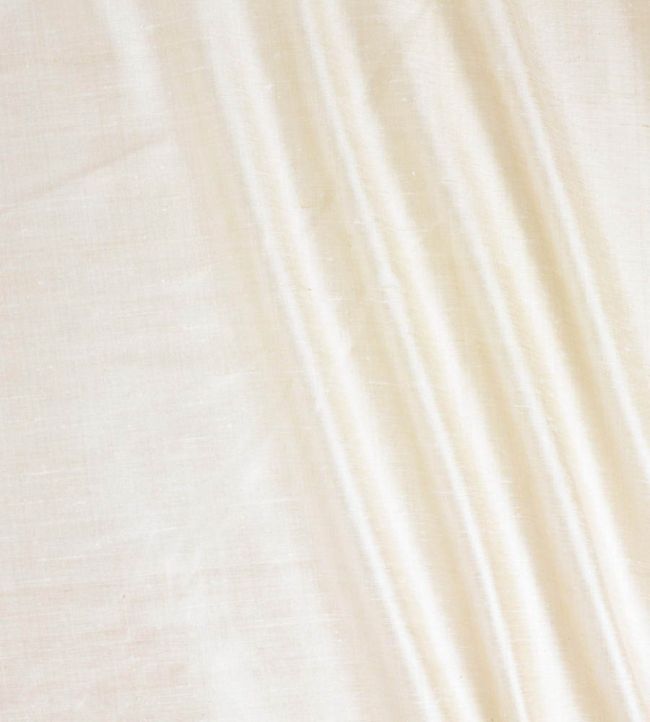Vienne Silk Fabric by James Hare White Sand