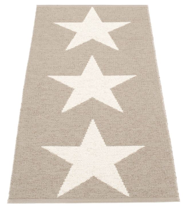 Pappelina Viggo One rug Mud/Vanilla VI6S715 Mud/Vanilla