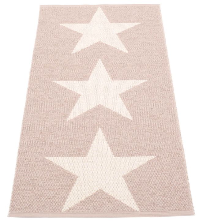 Pappelina Viggo One rug Pale Rose/Vanilla VI7S715 Pale Rose/Vanilla