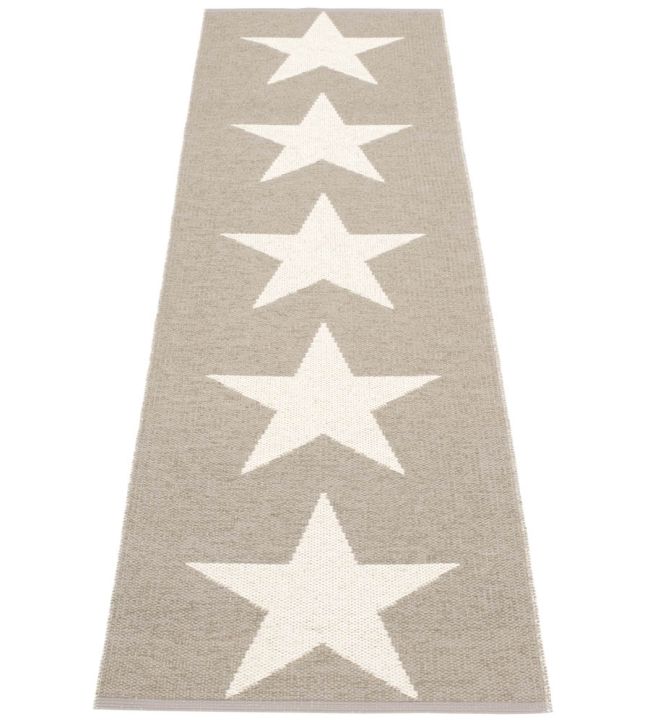 Pappelina Viggo One Runner rug Mud/Vanilla VI6S725 Mud/Vanilla