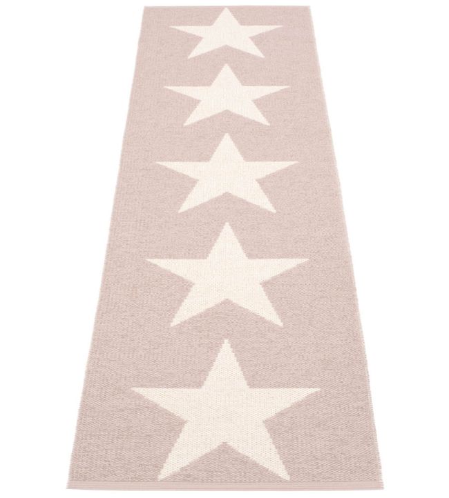 Pappelina Viggo One Runner rug Pale Rose/Vanilla VI7S725 Pale Rose/Vanilla