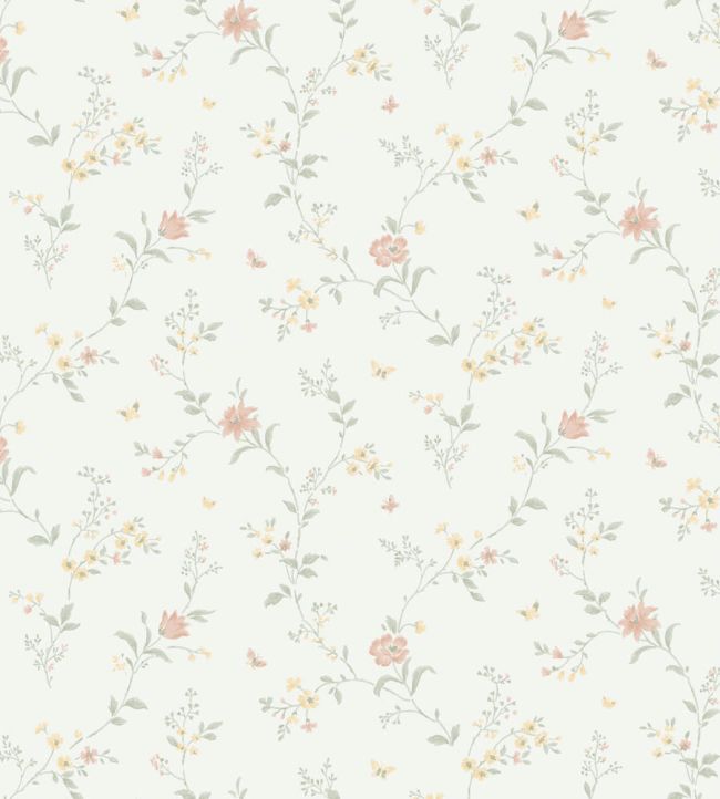 Viktoria Wallpaper by Borastapeter Neutral/Pink