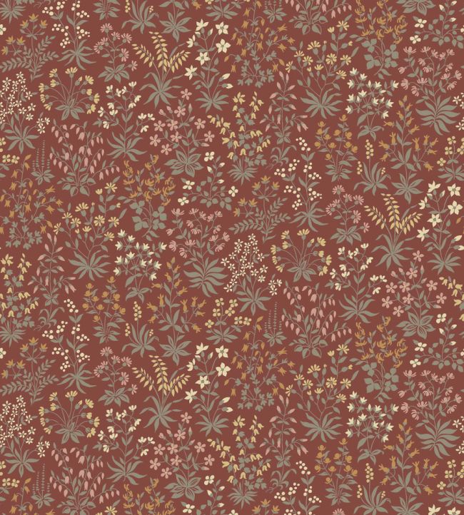Vildflora Wallpaper by Borastapeter Autumn