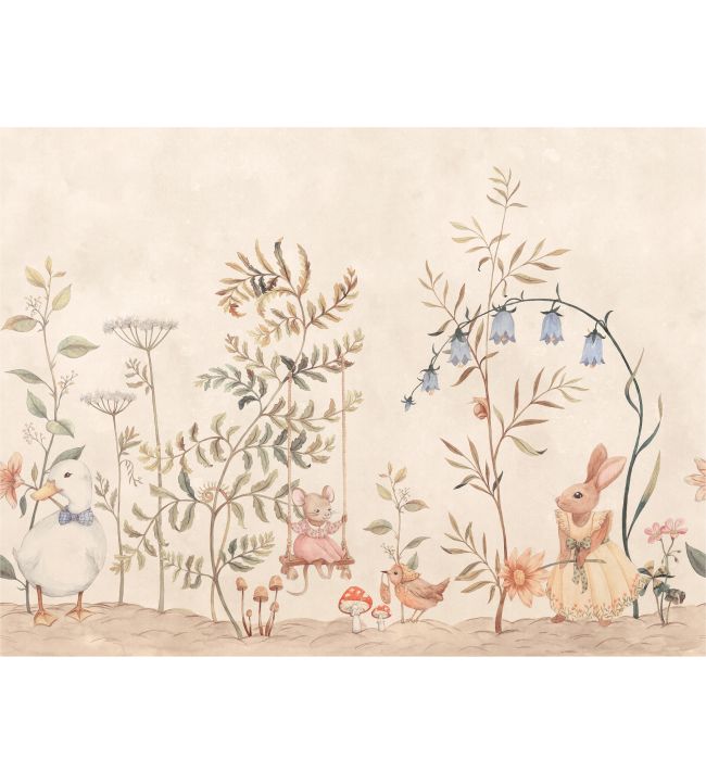 Vilhelmina Mural by Sandberg Beige