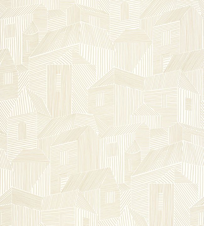 Village Wallpaper by Caselio Blanc or